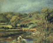 Pierre Renoir The Wasberwoman china oil painting artist